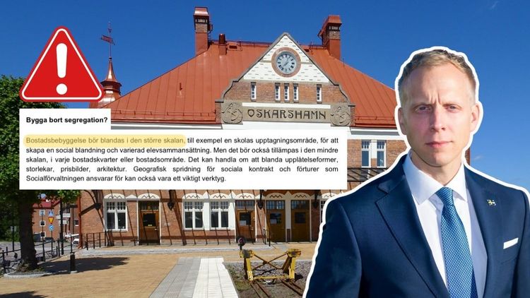 Ted Nyberg (SD): Tvångsblandning – Socialdemokraternas experiment tar sig till Oskarshamn