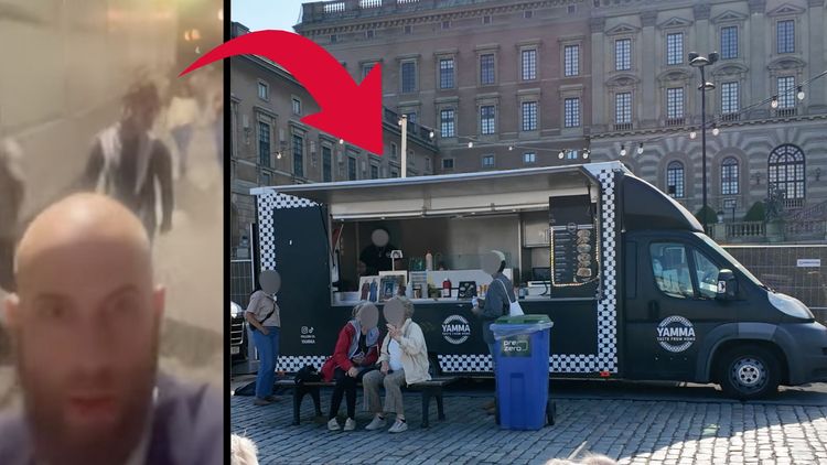 Palestinaaktivister gör "motstånd" på
Kulturfestivalen