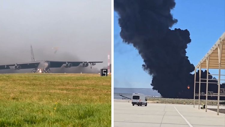 Militärflyg kraschade i USA – åtta döda