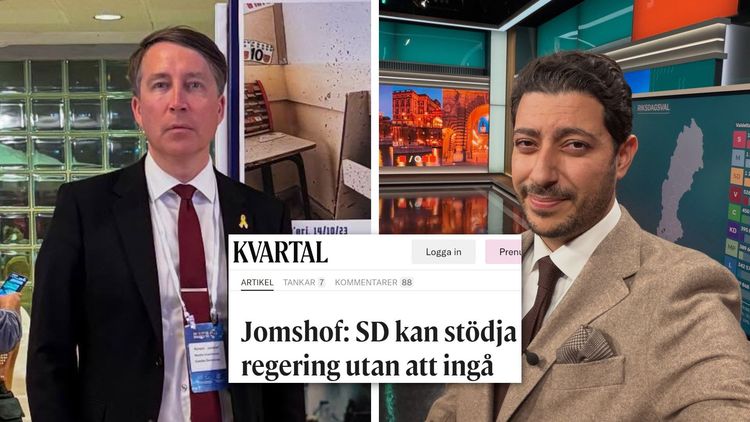 SVT-profil om bråket mellan Jomshof och Kvartal: "Juridisk gråzon"