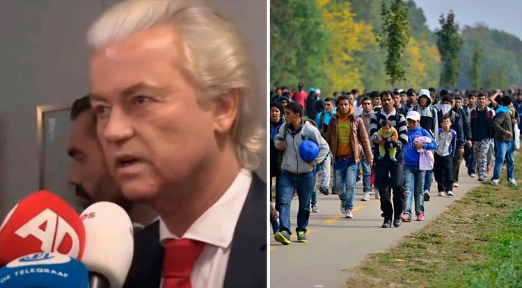 Geert Wilders parti backar i valet