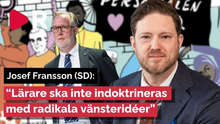 Josef Fransson (SD) kritiserar regeringen för "woke-satsningar" inom akademin
