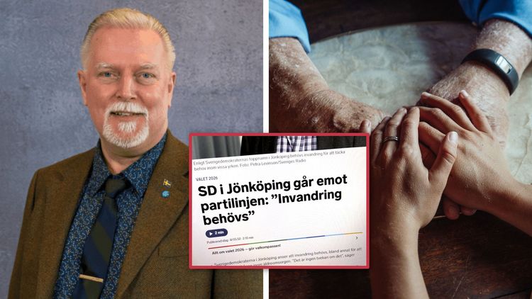 SD-politiker i Jönköping kritisk till SR-intervju "De vinklar det"