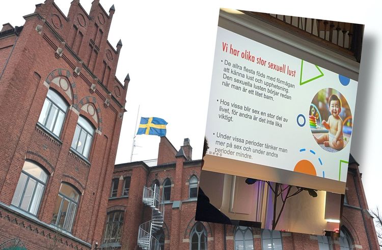 Elever på skolan förbereddes inför alla hjärtans dag: Små barn kan också känna sexuell lust