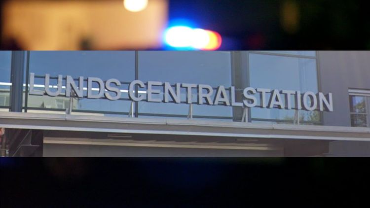 Man i 30-årsåldern ihjälskjuten vid centralstationen i Lund