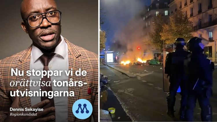 M-profil tror att franska oroligheter kan spridas till Sverige