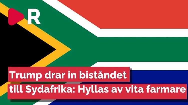 Vita farmare i Sydafrika tackar Trump för indraget bistånd till landet