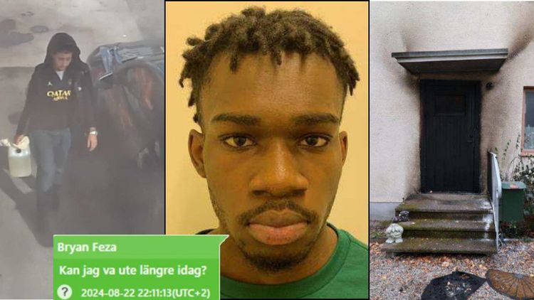 Fyra döms för mordbrand mot ordningsvakt – sex års fängelse