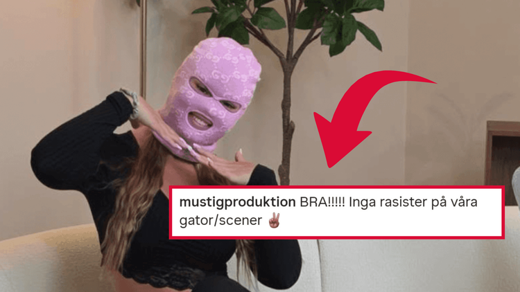 TV4-profilens bolag hyllade avbokning av Fröken Snusk: ”Inga rasister på våra gator"