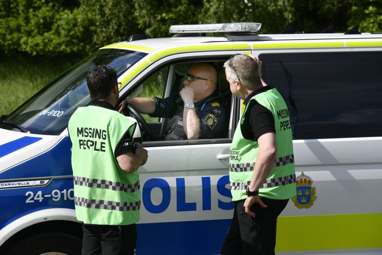 Sökinsats efter försvunnen tvååring