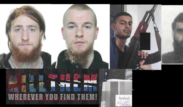 Islamiska staten i Tyresö: Fyra män åtalas för kopplingar till IS – här är bilderna från SÄPO