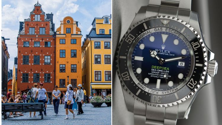 Amerikansk turist rånad på Rolex i Gamla stan – rånare greps av vittnen
