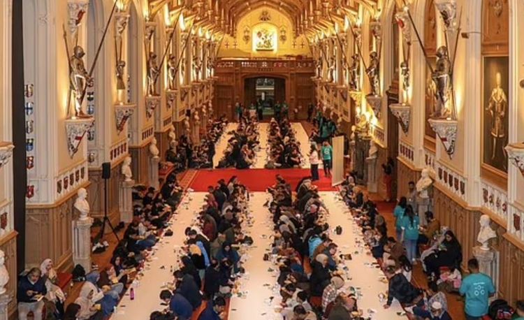 Windsor Castle öppnar St George’s Hall för Ramadan