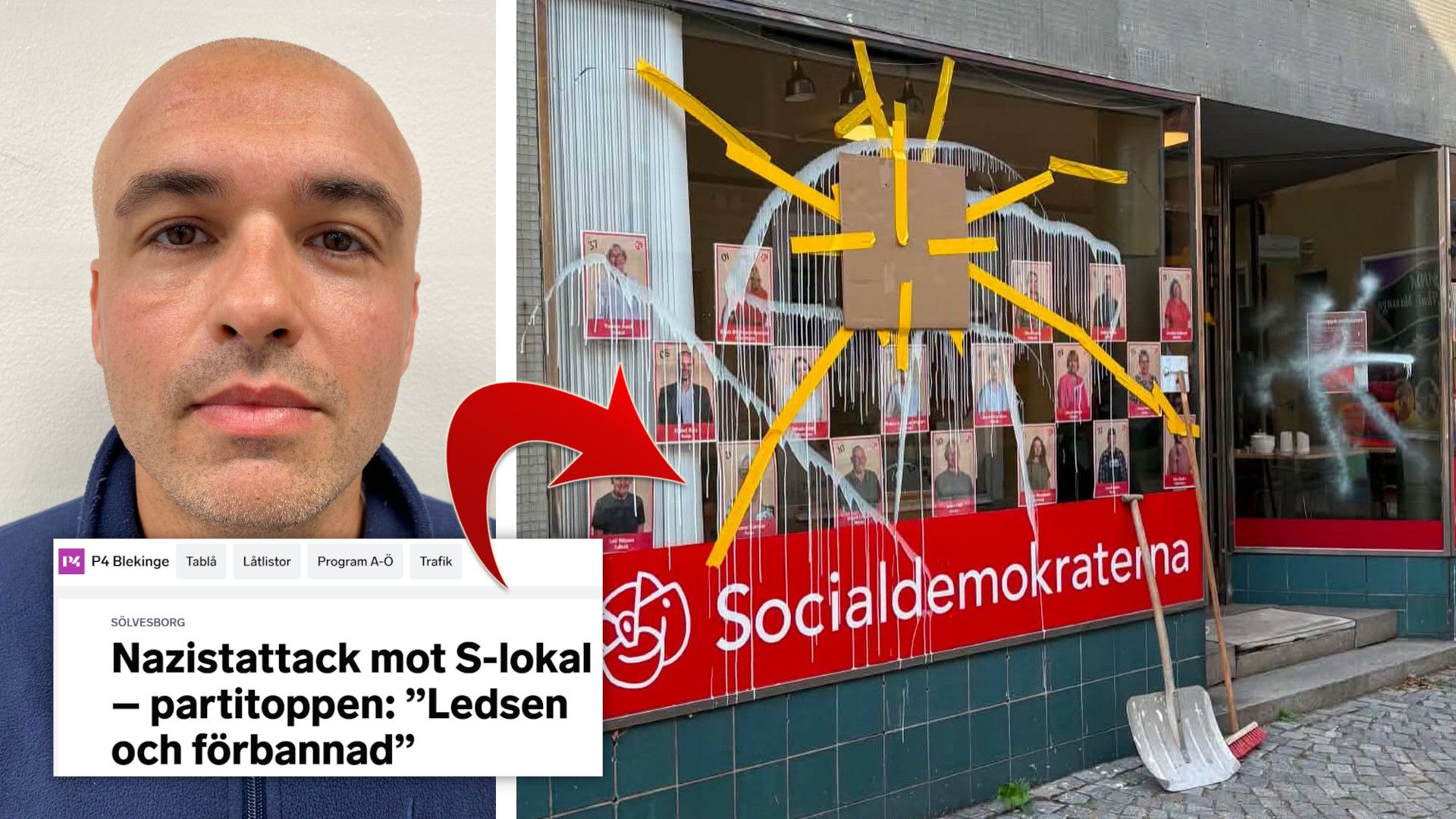 Därför beskrivs kosovoalbanens attack mot S som "nazistattack"