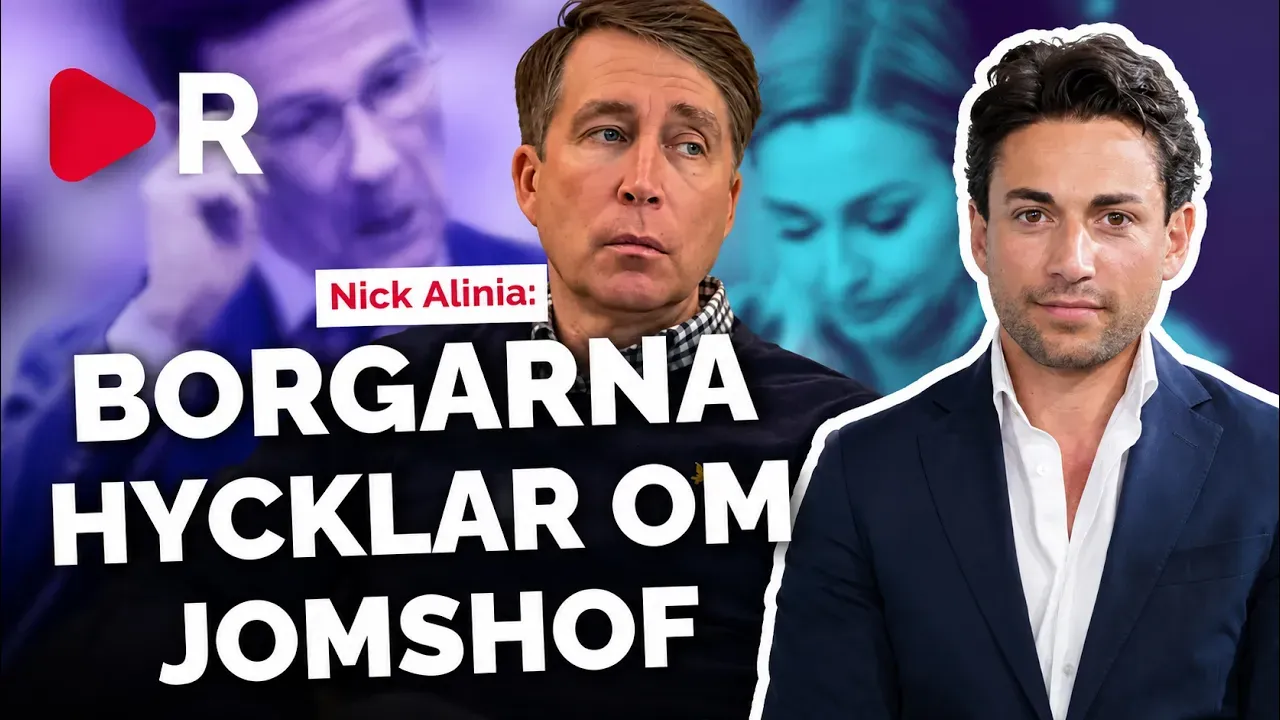 Nick Alinia försvarar Jomshof: "Förtjänar allt stöd i världen"