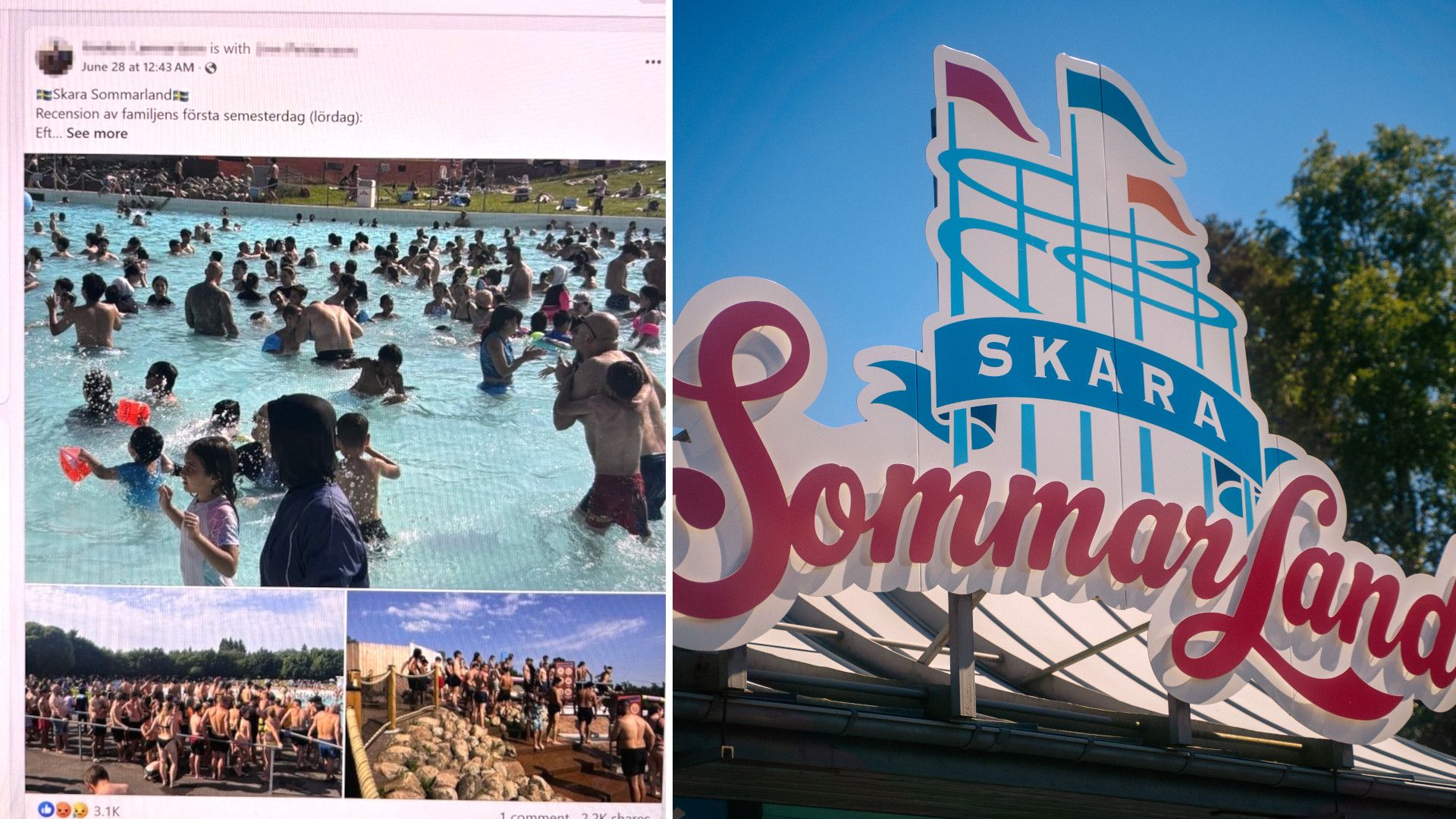 Skara sommarland bemöter påståenden om stökiga "utlänningar": "Hos oss är alla välkomna"