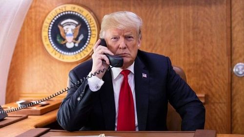 PresidentDonaldJ.Trumponthephone.jpg