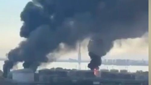 Putins "Davos" toppmöte störs av Ukrainas bombningar