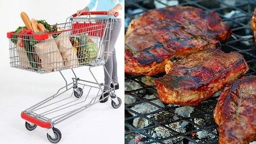 Maten blir allt billigare – men inte köttet