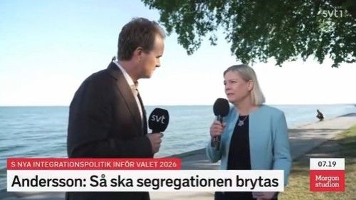 Magdalena Andersson duckar frågan: "Hade du själv flyttat för att motverka segregation?"