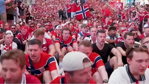 Norge gör succé i VM – både på planen och på läktaren


