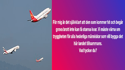 Muslimsk influencer stödjer 
utvisningar av grovt kriminella – kvinnor rasar i kommentarsfältet